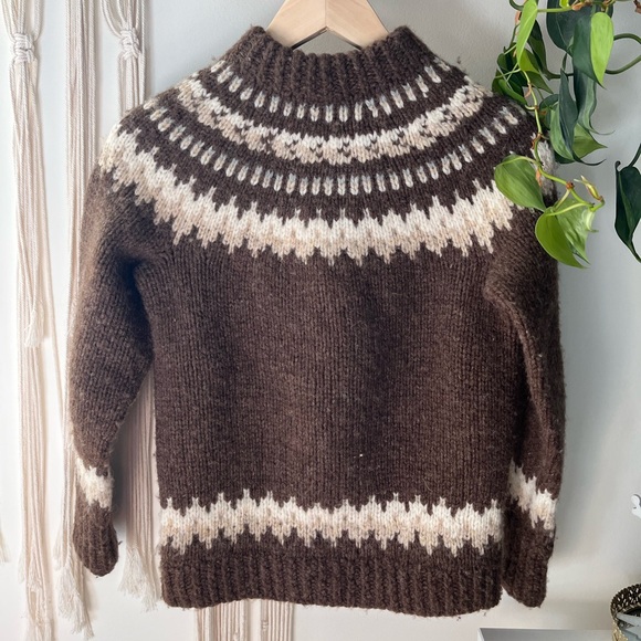 Vintage wool sweater - Picture 3 of 5